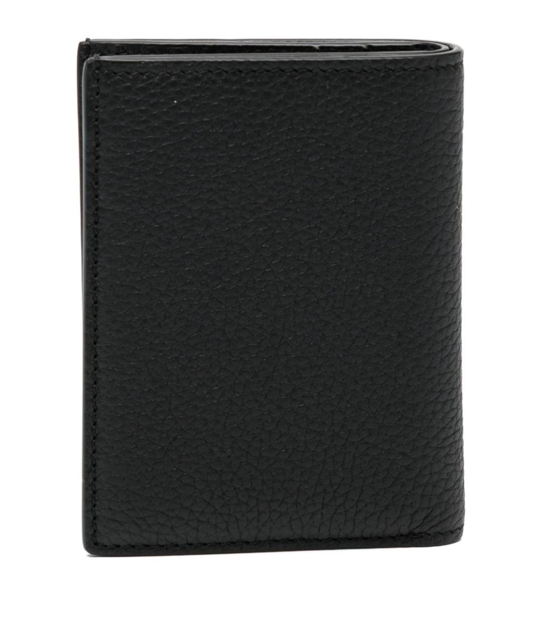 TOM FORD Черный кожаный кошелек, фото 3