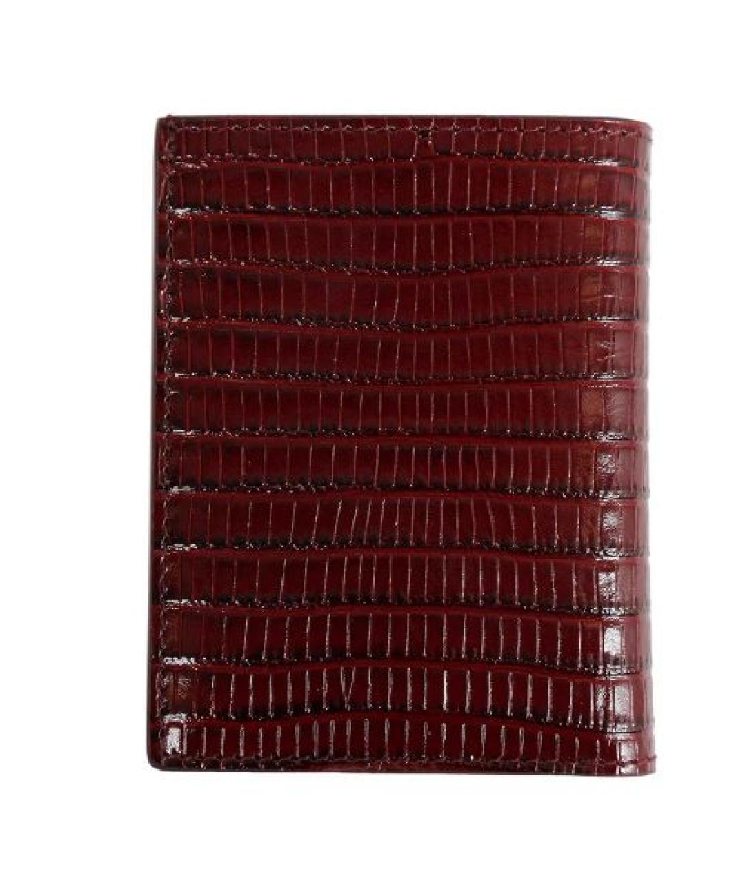 TOM FORD Красный кожаный кошелек, фото 2