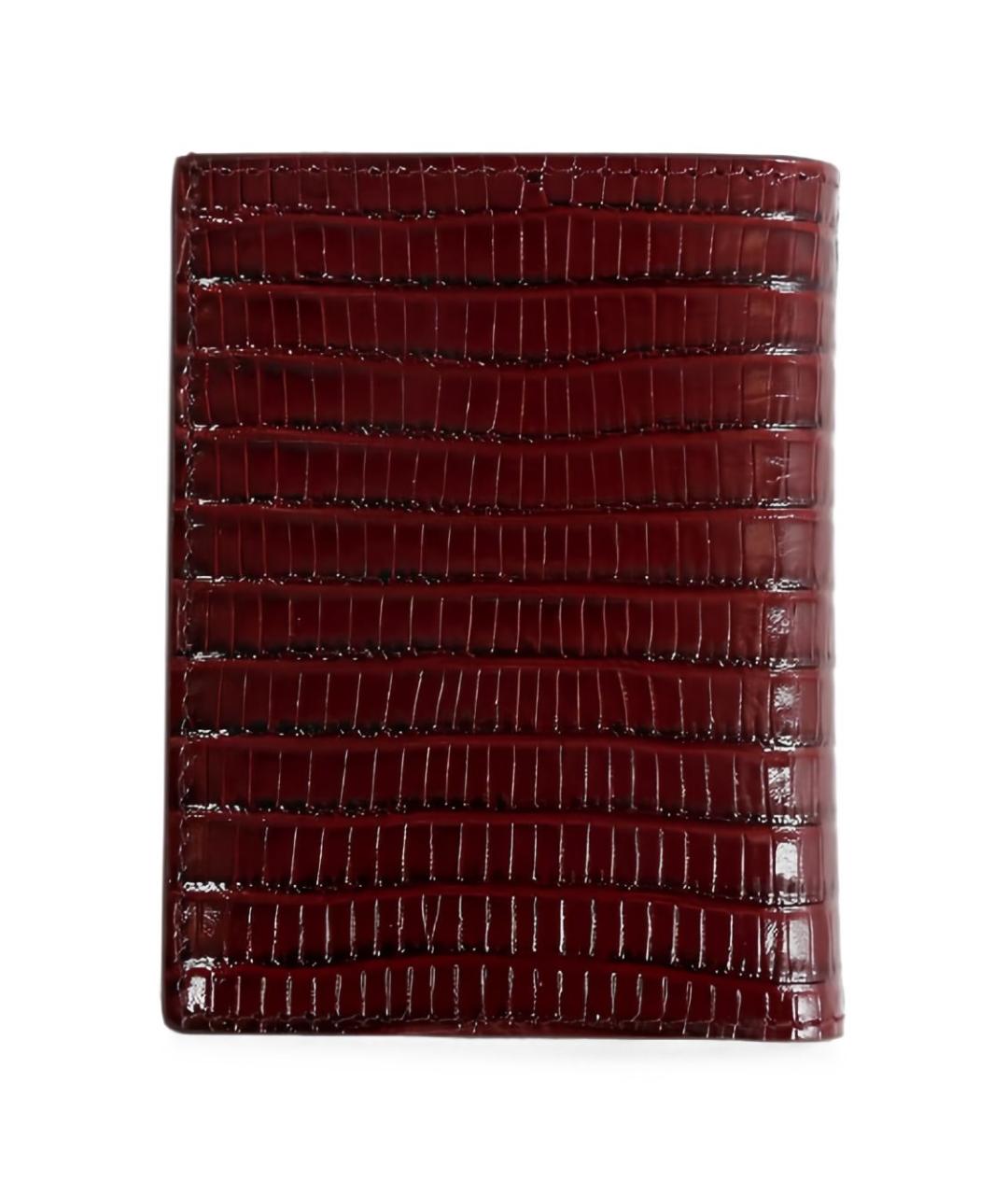 TOM FORD Красный кожаный кошелек, фото 4