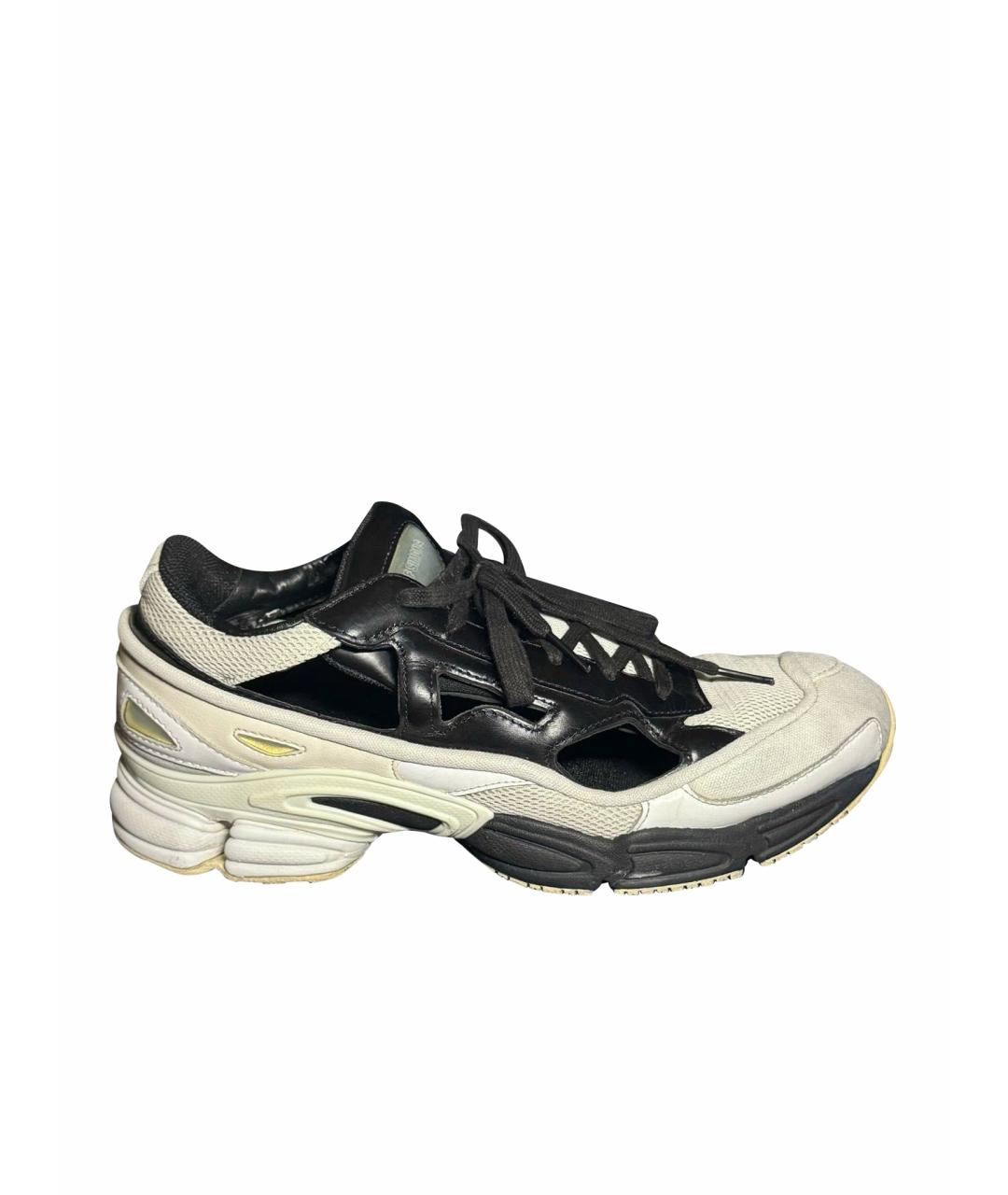 ADIDAS X RAF SIMONS Белые низкие кроссовки / кеды, фото 1