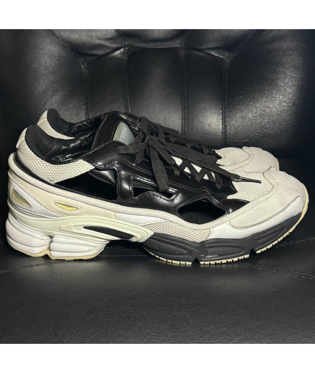 ADIDAS X RAF SIMONS Белые низкие кроссовки / кеды, фото 9