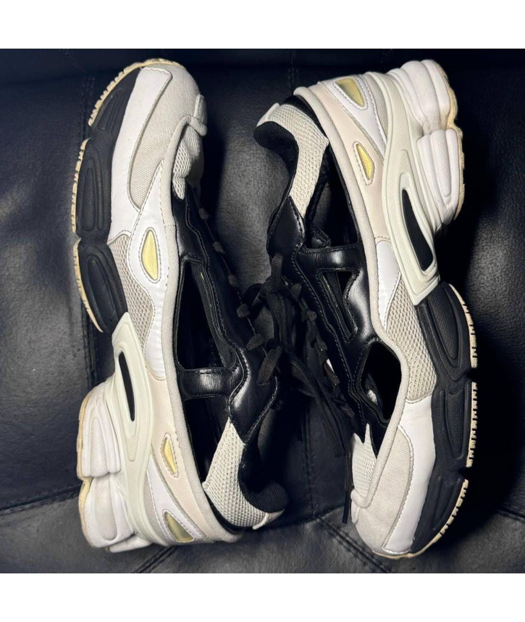 ADIDAS X RAF SIMONS Белые низкие кроссовки / кеды, фото 4
