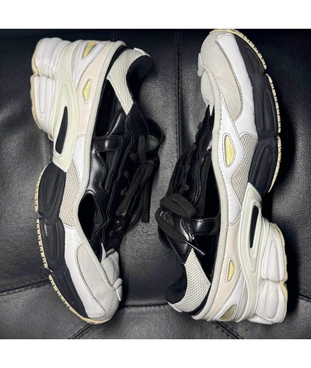 ADIDAS X RAF SIMONS Белые низкие кроссовки / кеды, фото 3
