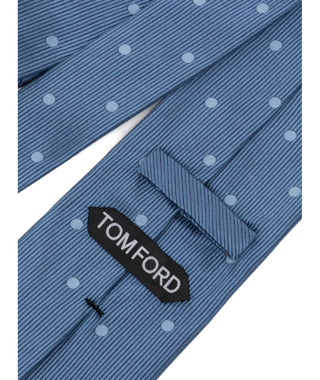 TOM FORD Голубой галстук, фото 2