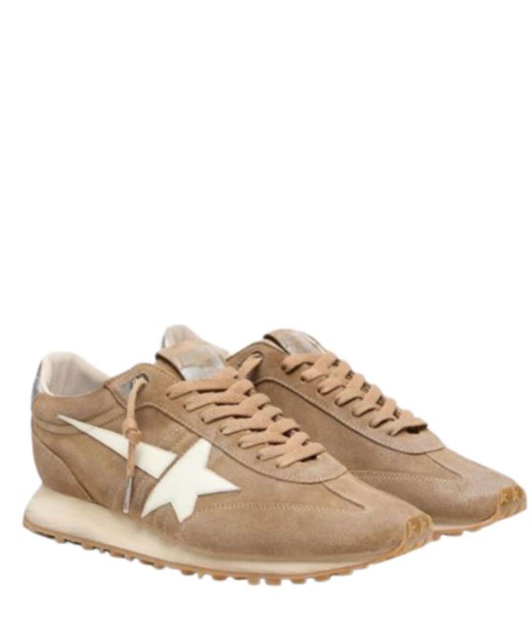 GOLDEN GOOSE Коричневые кроссовки, фото 2