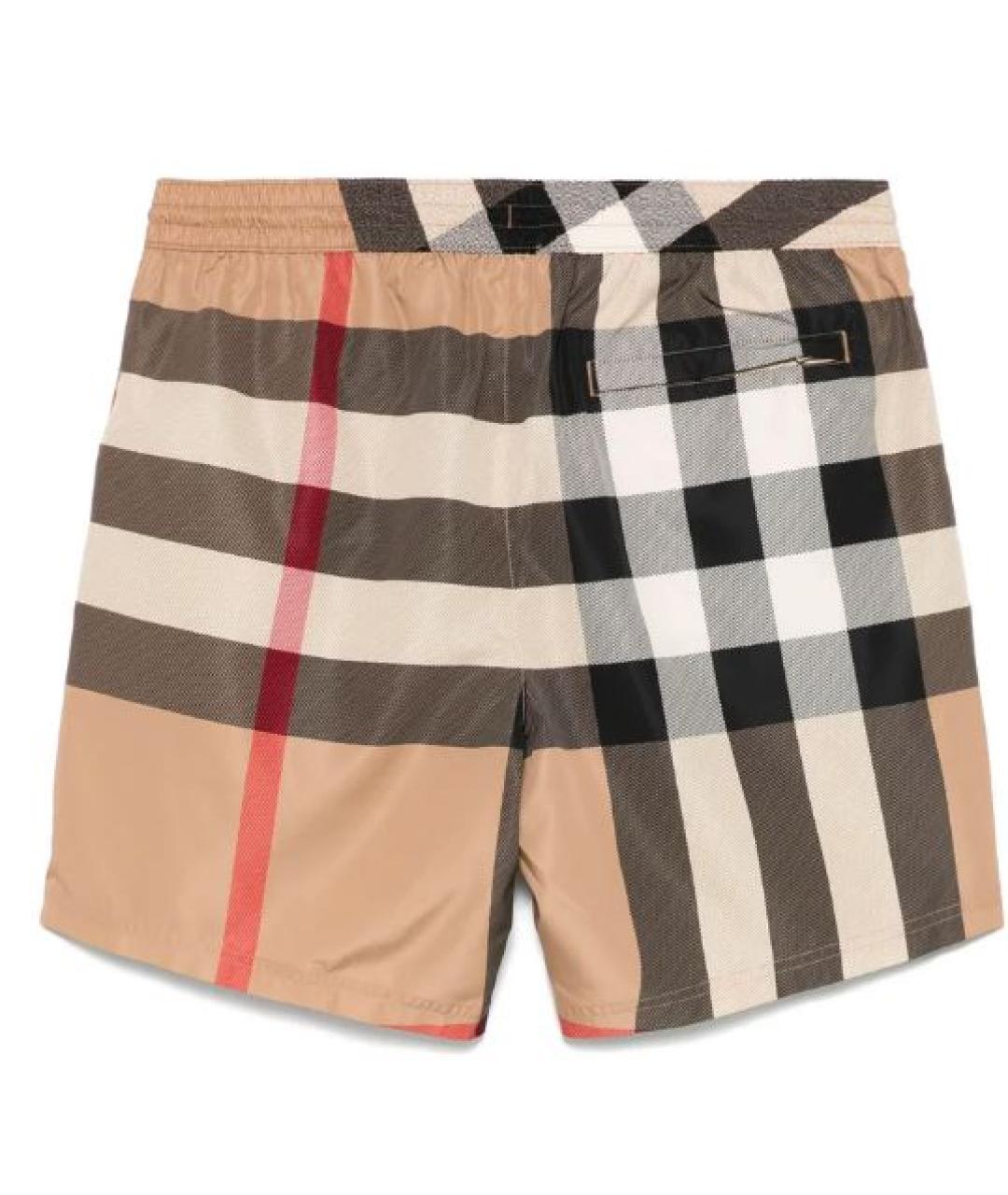 BURBERRY Бежевые шорты, фото 2