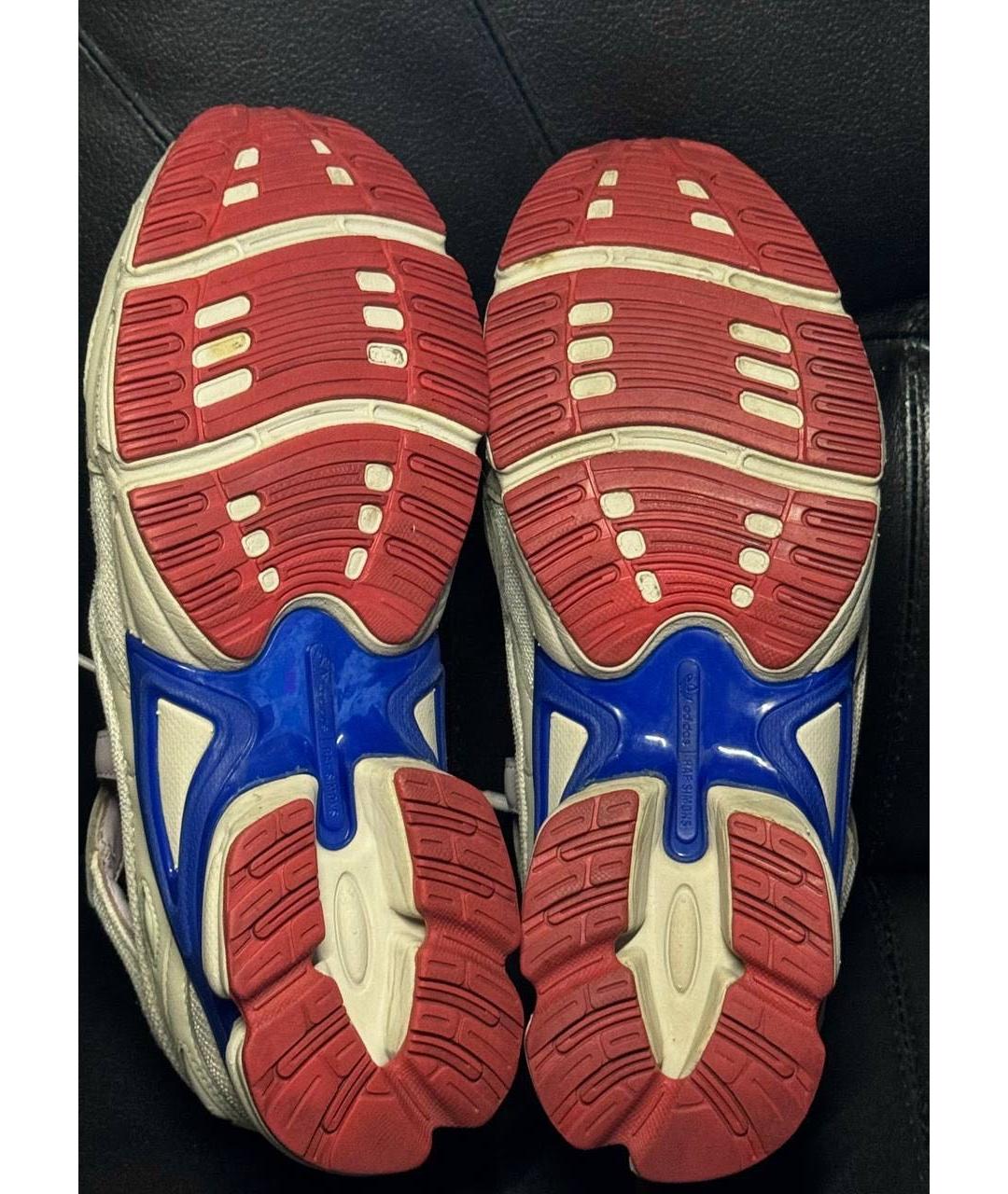 ADIDAS X RAF SIMONS Бежевые текстильные низкие кроссовки / кеды, фото 8