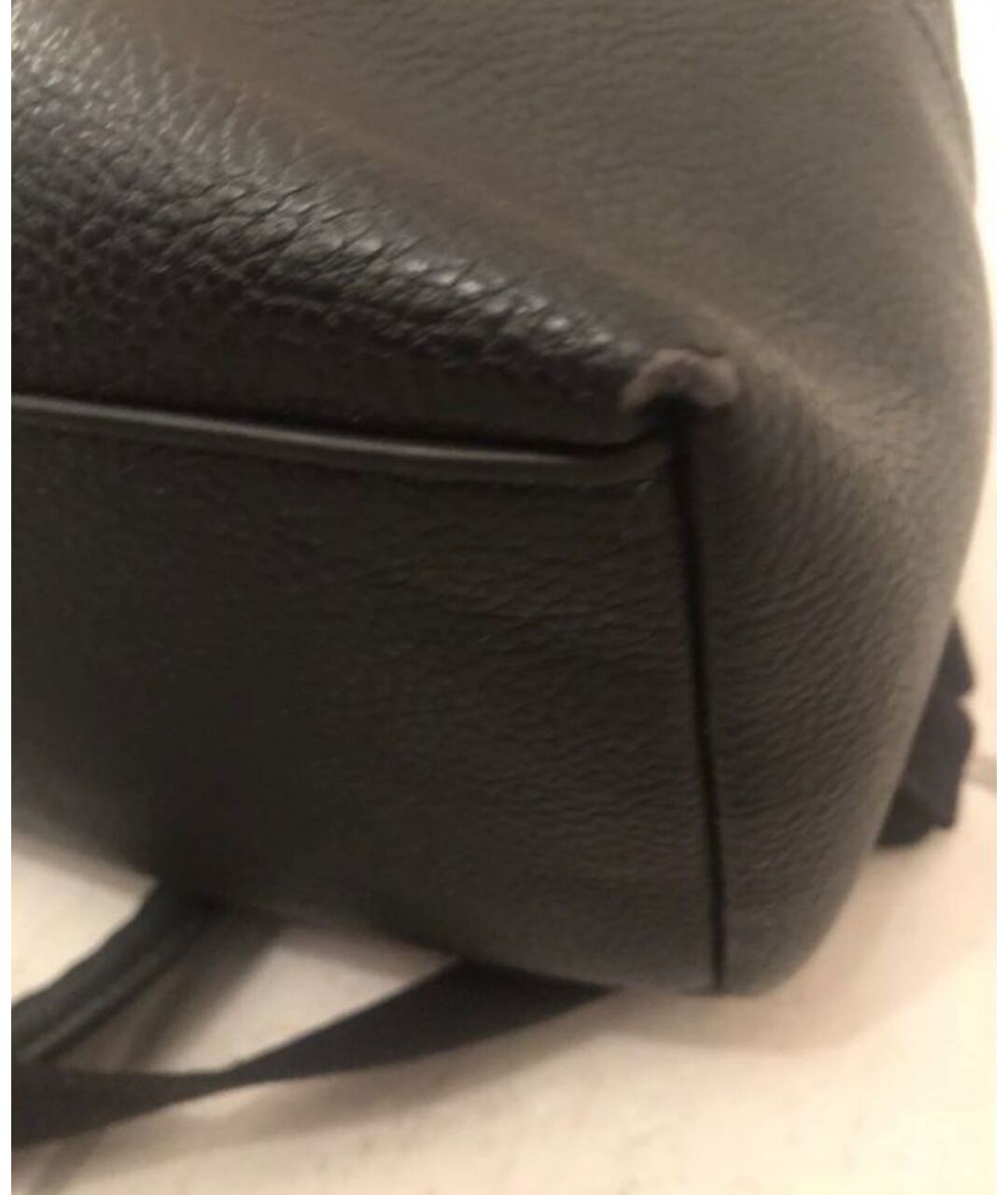 HILFIGER COLLECTION Черный кожаный рюкзак, фото 6