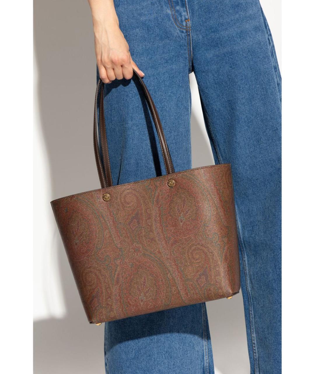 ETRO Мульти хлопковая сумка тоут, фото 6