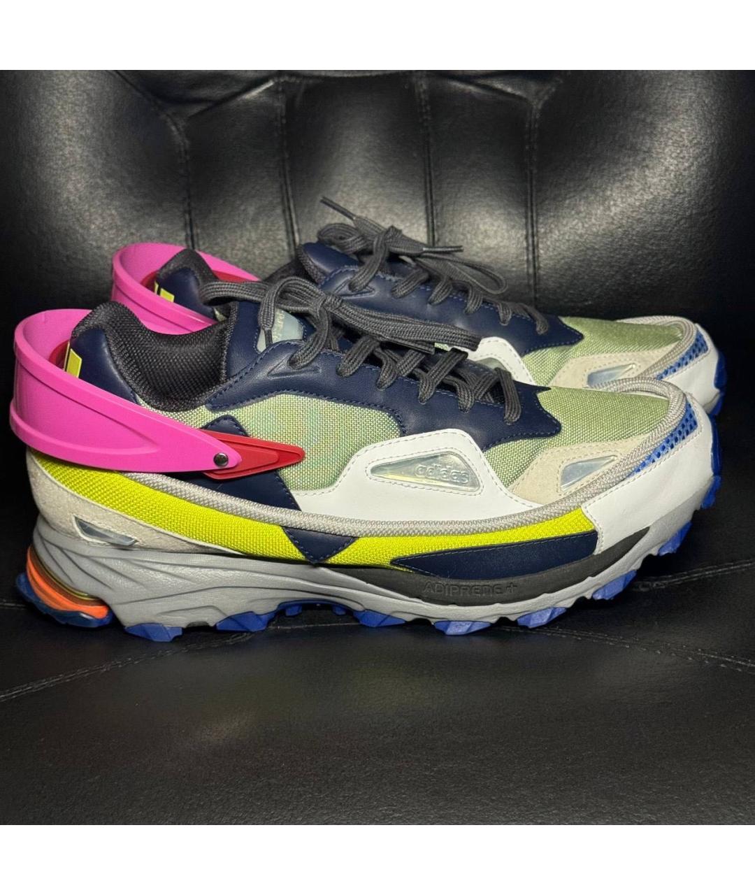 ADIDAS X RAF SIMONS Мульти текстильные низкие кроссовки / кеды, фото 8