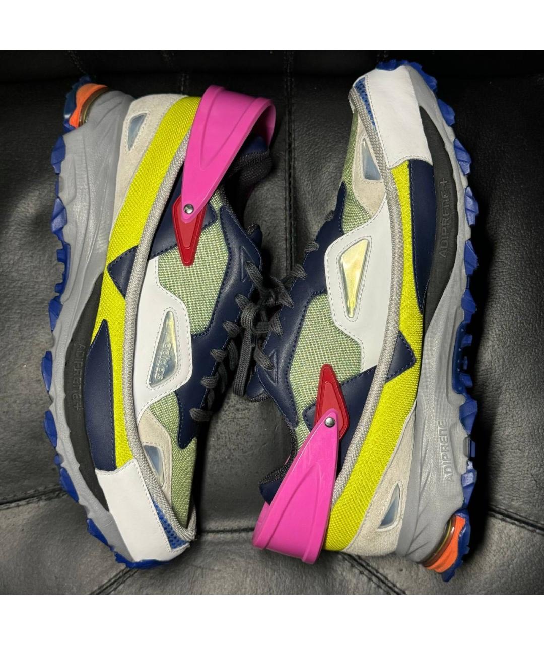 ADIDAS X RAF SIMONS Мульти текстильные низкие кроссовки / кеды, фото 3