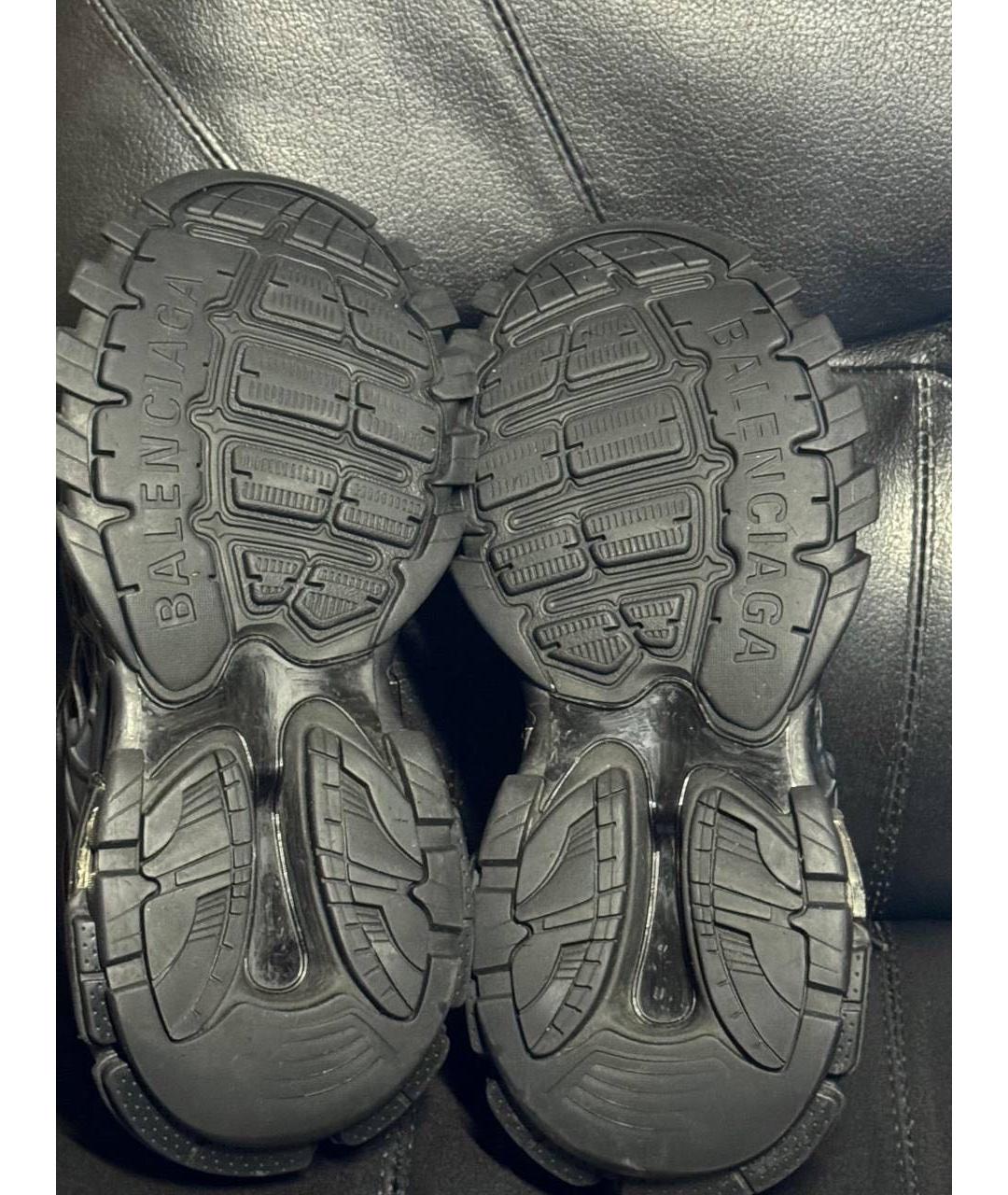 BALENCIAGA Черные текстильные кроссовки, фото 8