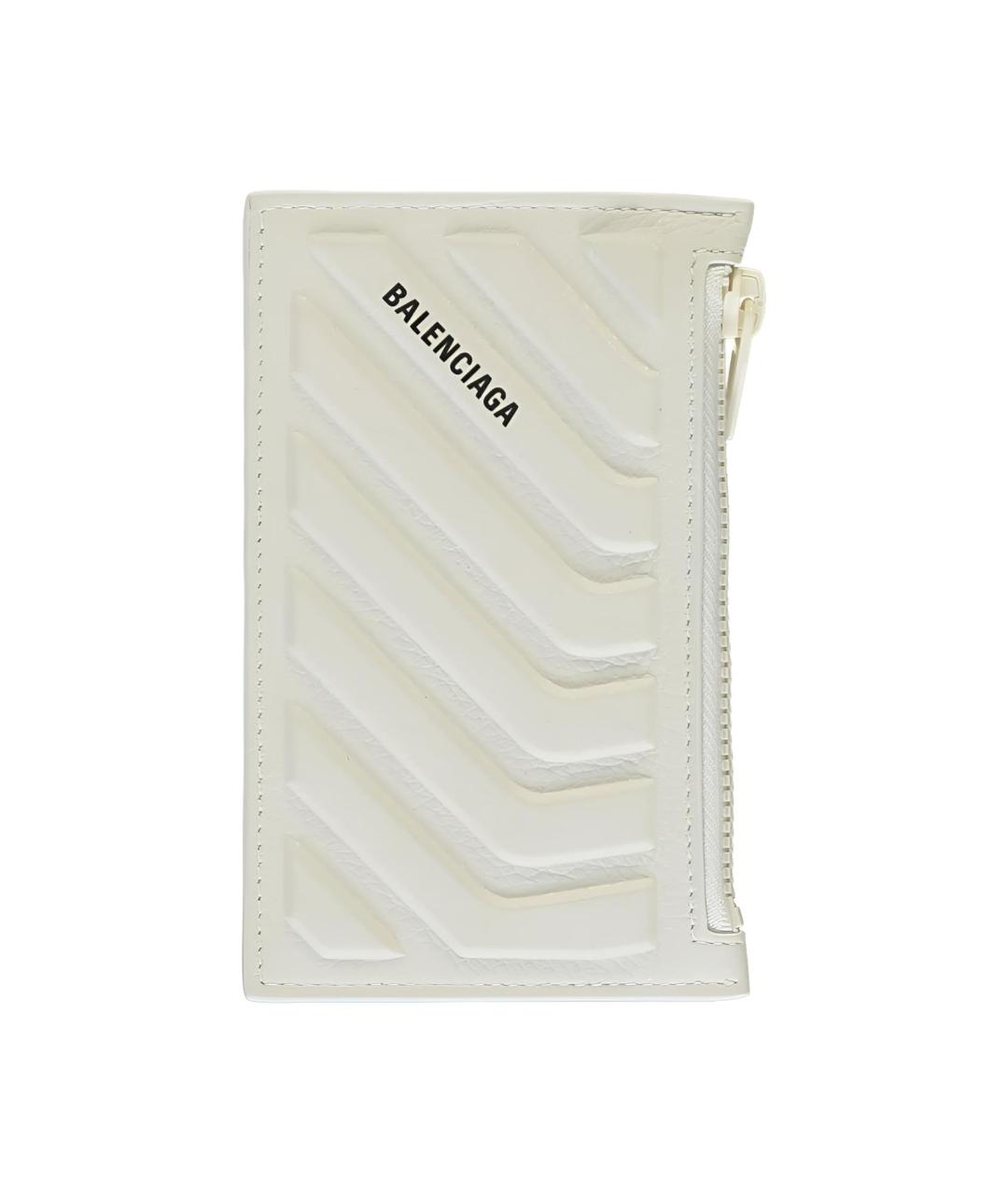 BALENCIAGA Белый кардхолдер, фото 3