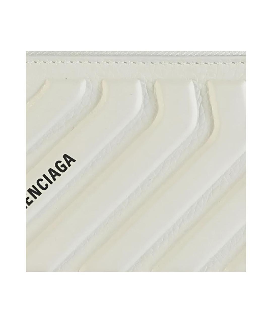 BALENCIAGA Белый кардхолдер, фото 5
