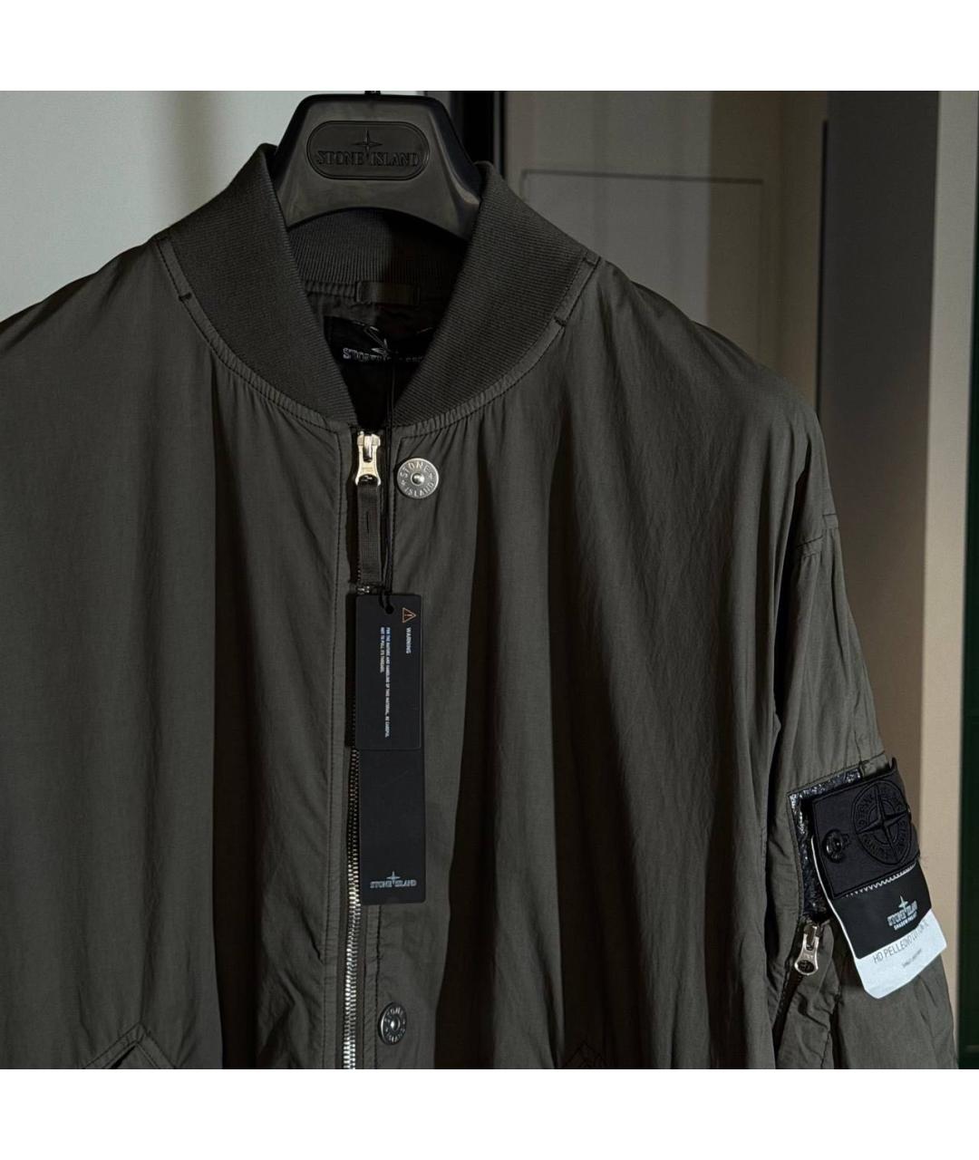 STONE ISLAND Антрацитовая куртка, фото 2