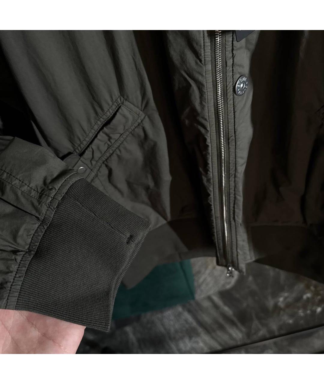 STONE ISLAND Антрацитовая куртка, фото 4