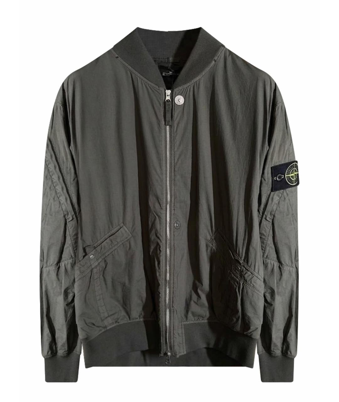STONE ISLAND Антрацитовая куртка, фото 1