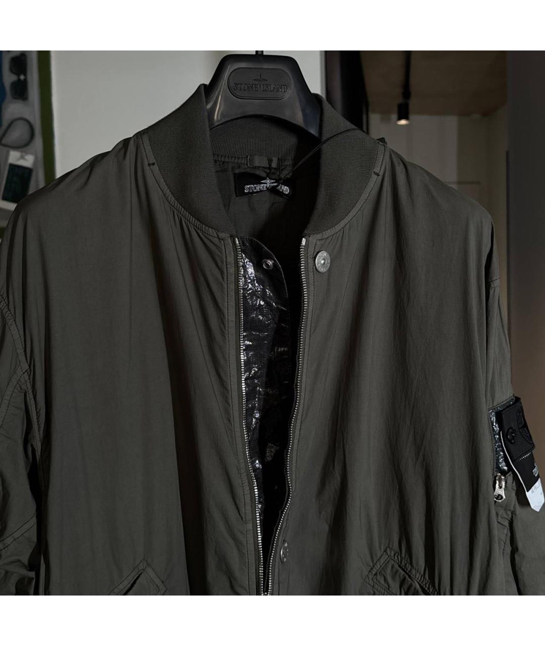 STONE ISLAND Антрацитовая куртка, фото 3