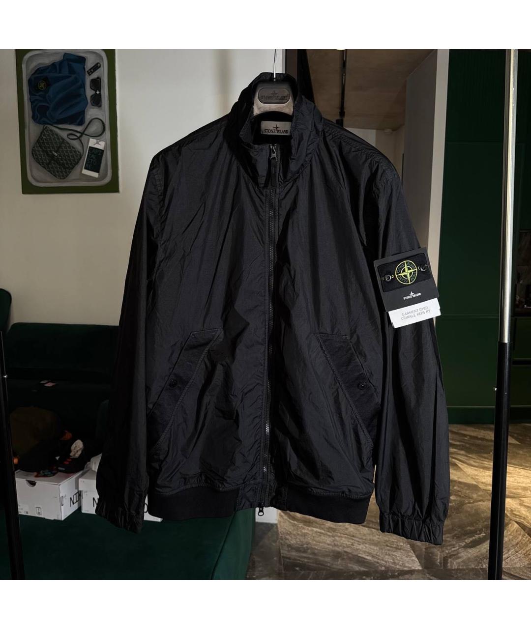 STONE ISLAND Черная куртка, фото 4
