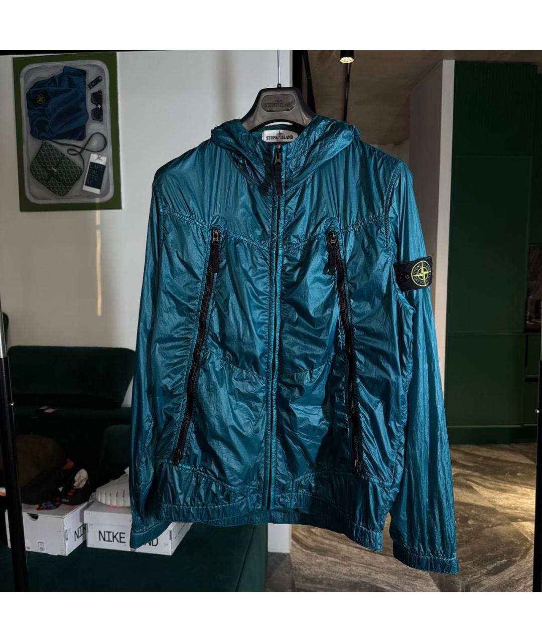 STONE ISLAND Синяя куртка, фото 5