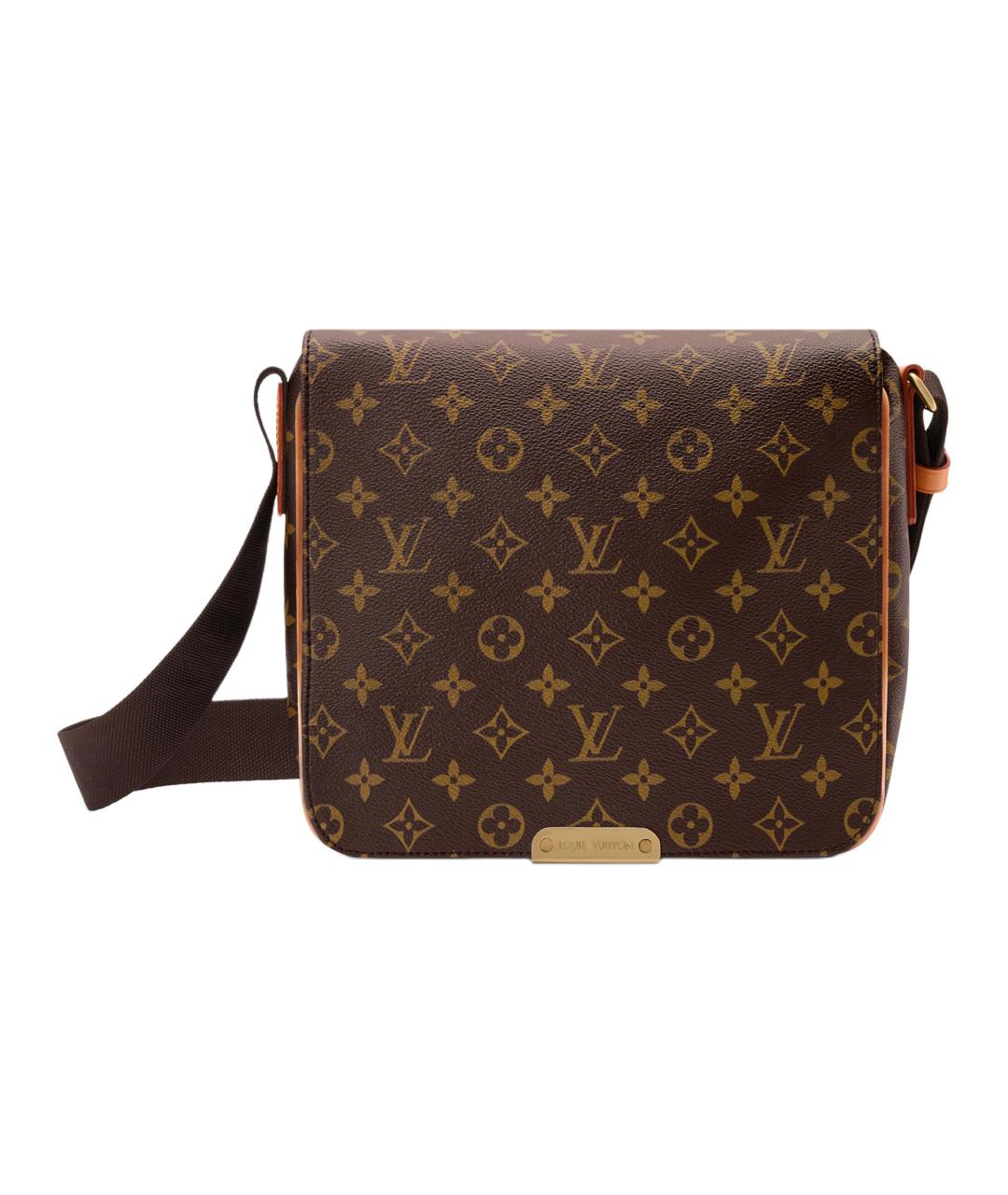 LOUIS VUITTON Коричневая канва сумка на плечо, фото 1