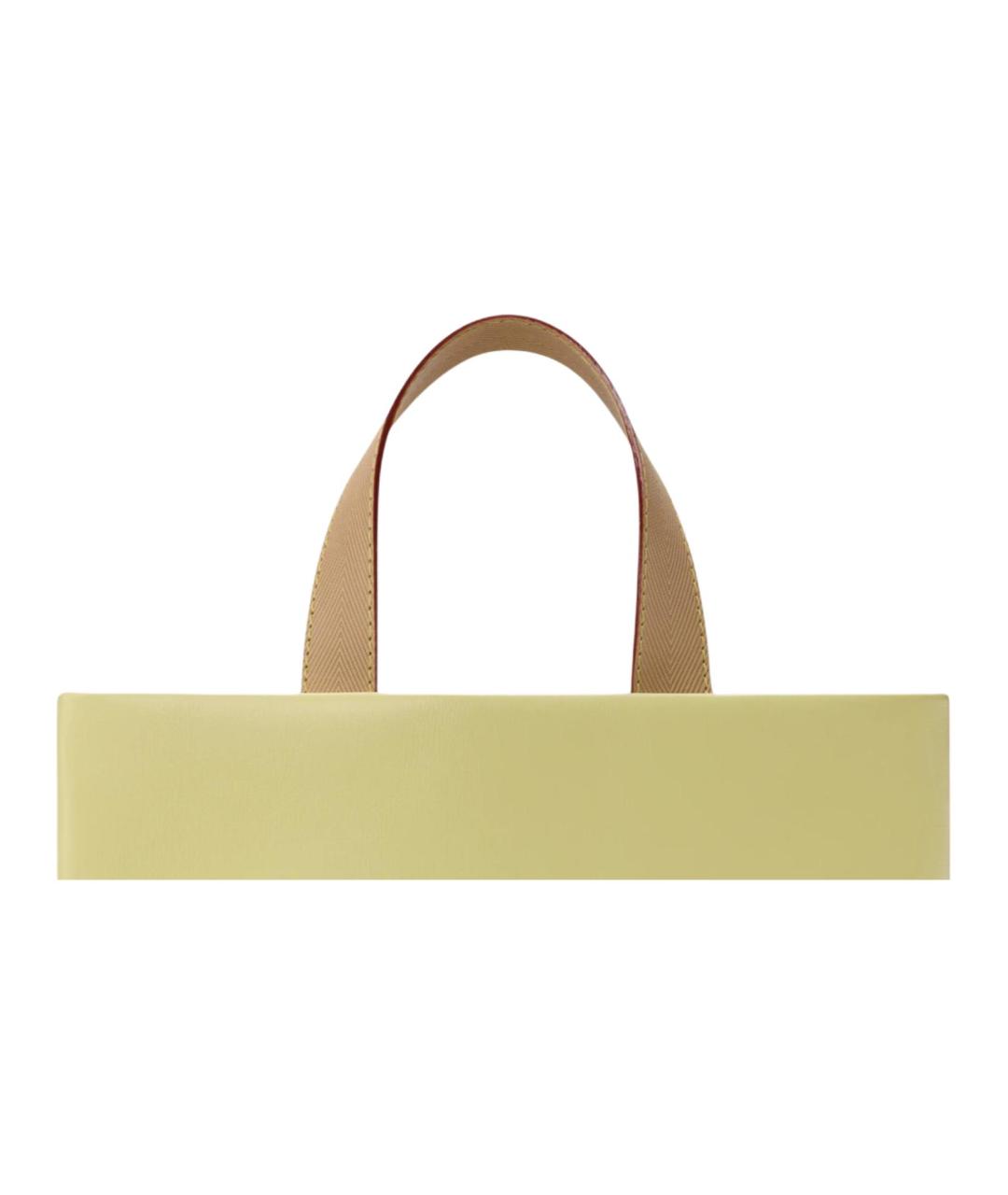LOUIS VUITTON Желтая сумка на плечо, фото 5