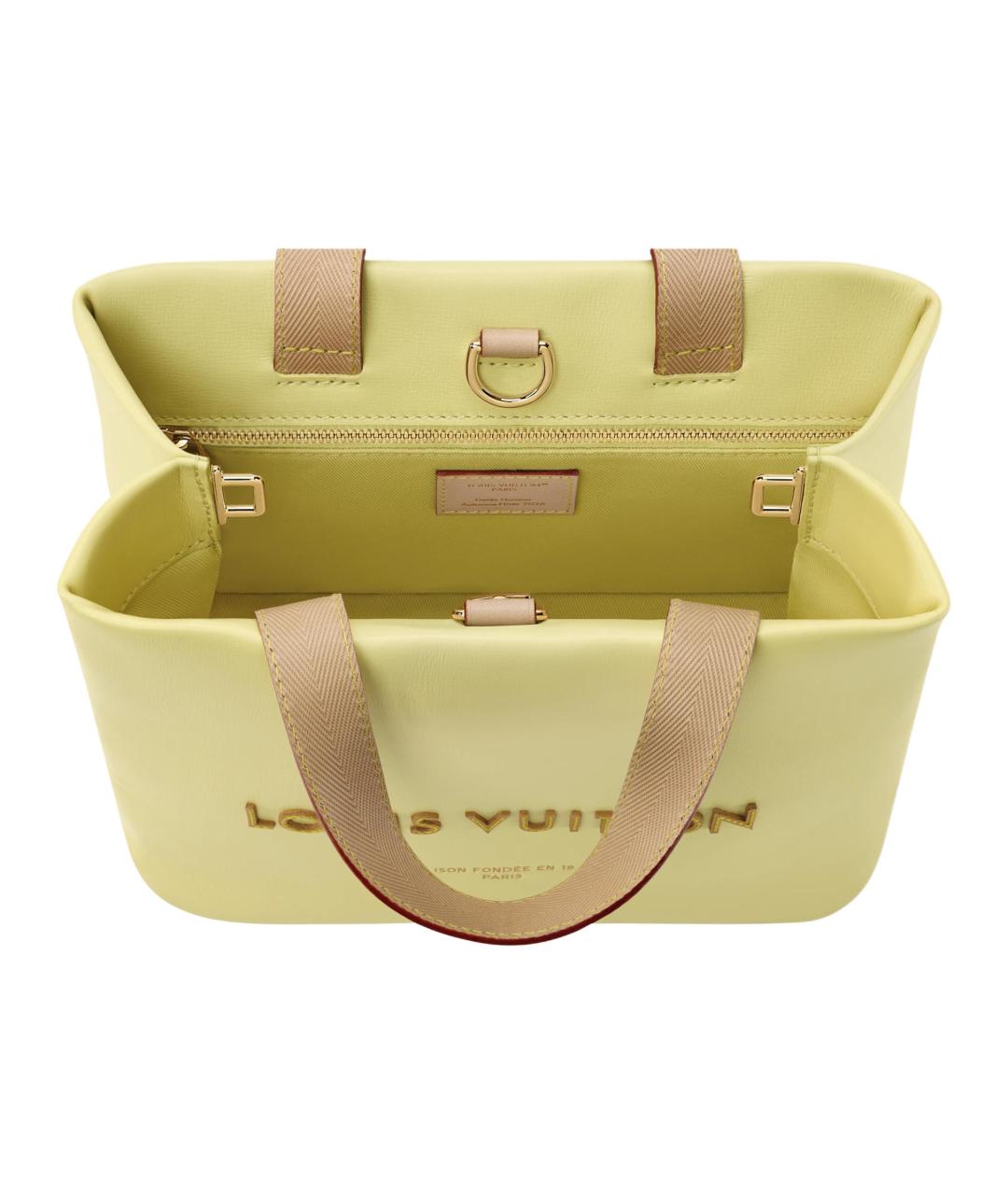 LOUIS VUITTON Желтая сумка на плечо, фото 4