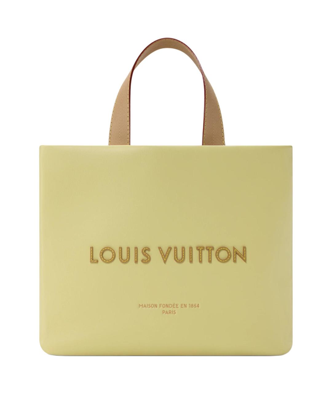 LOUIS VUITTON Желтая сумка на плечо, фото 1