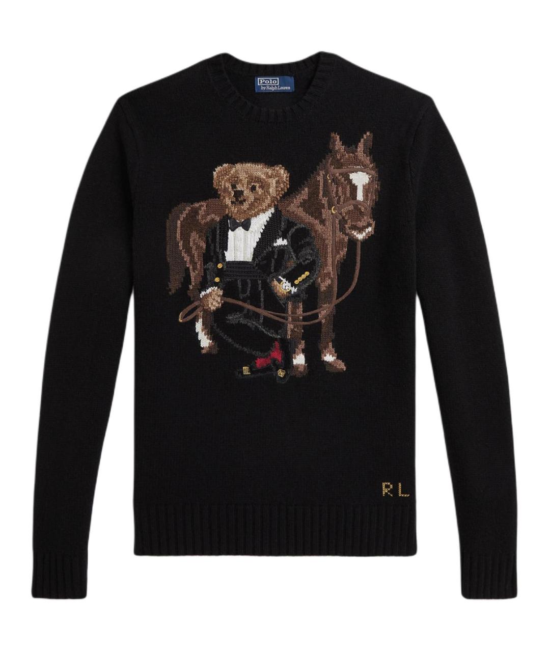 POLO RALPH LAUREN Черный джемпер / свитер, фото 1
