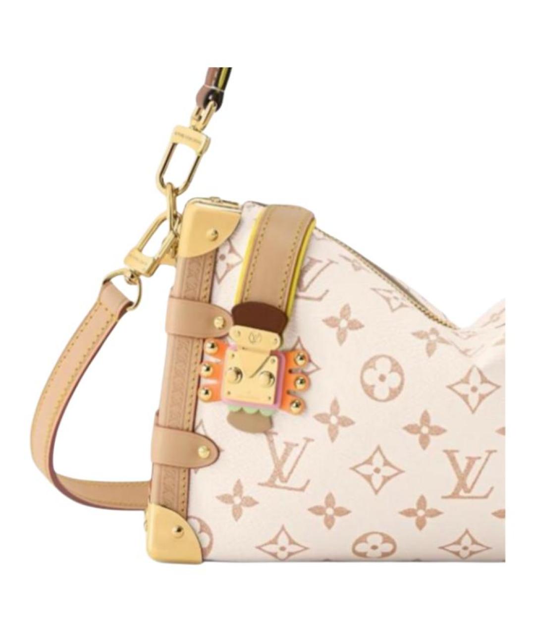 LOUIS VUITTON Бежевая сумка через плечо, фото 5