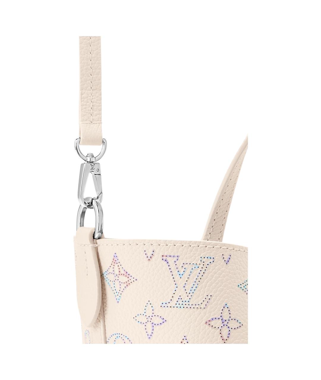 LOUIS VUITTON Белая сумка через плечо, фото 5
