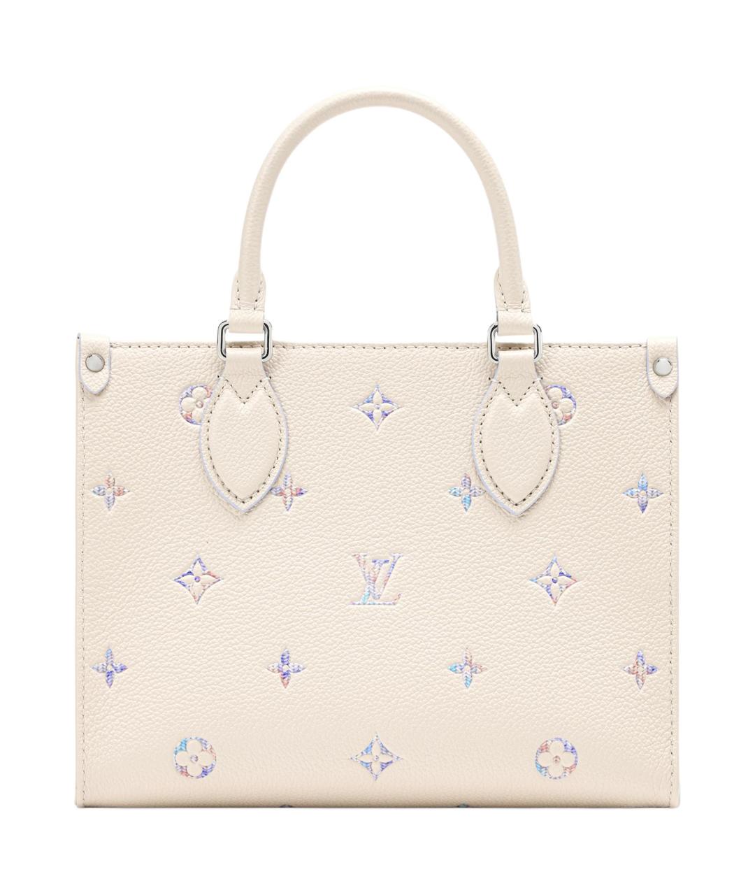 LOUIS VUITTON Белая сумка через плечо, фото 3
