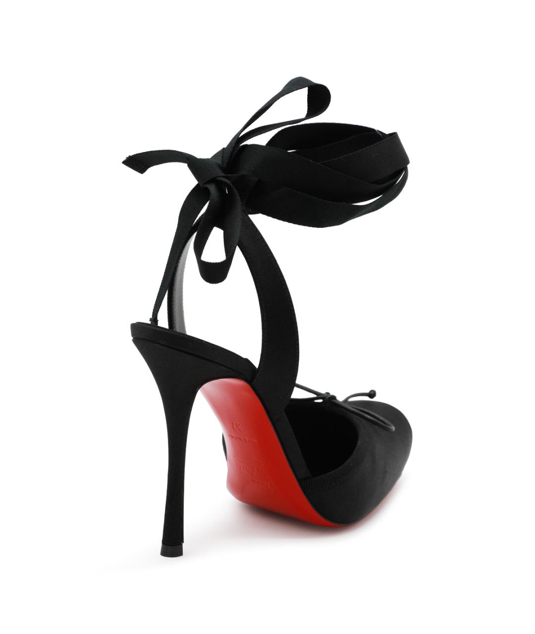 CHRISTIAN LOUBOUTIN Черные туфли, фото 3