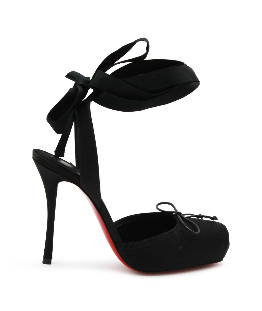 CHRISTIAN LOUBOUTIN Черные туфли, фото 1