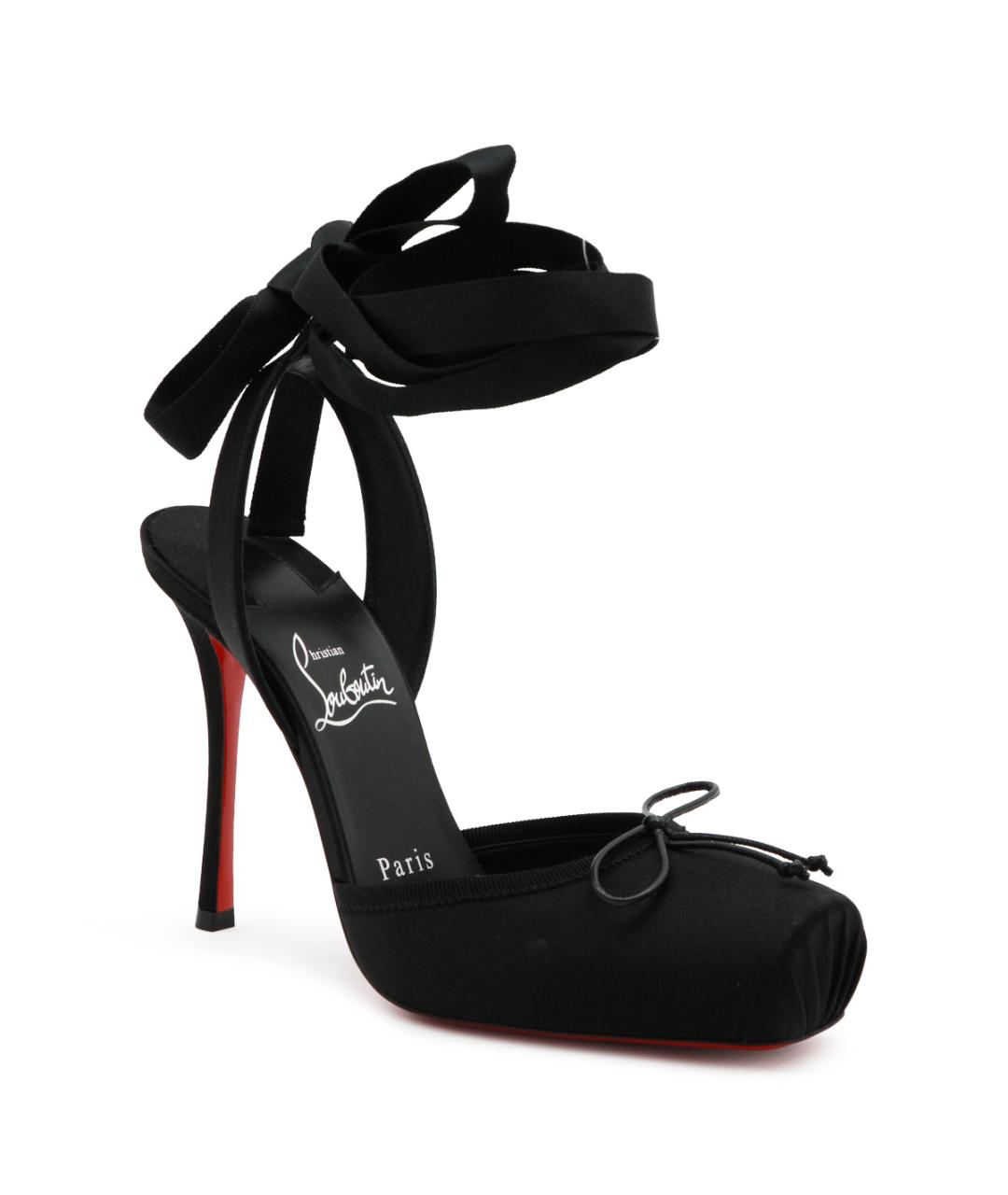 CHRISTIAN LOUBOUTIN Черные туфли, фото 2