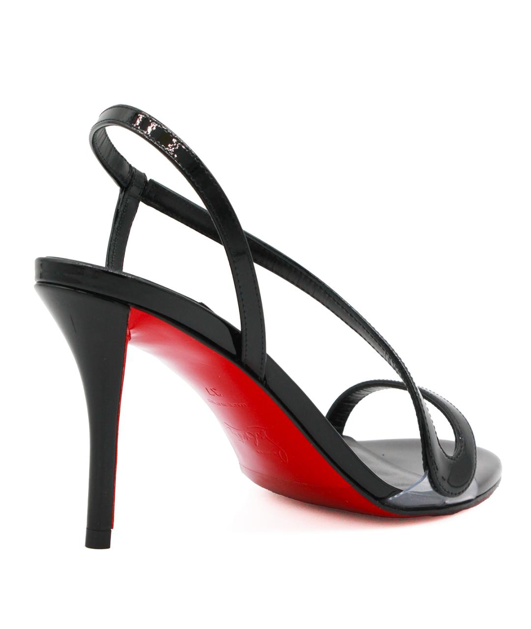 CHRISTIAN LOUBOUTIN Черные босоножки, фото 3