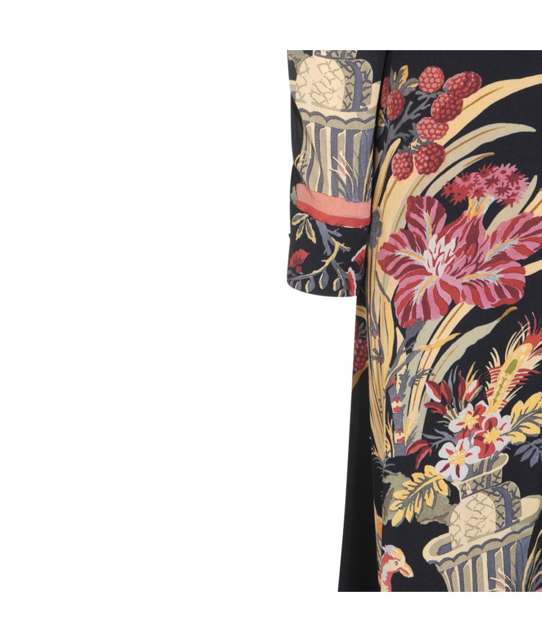ETRO Мульти вискозное коктейльное платье, фото 4