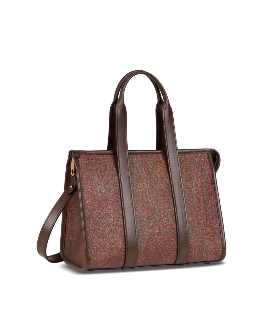 ETRO Коричневая хлопковая сумка тоут, фото 5