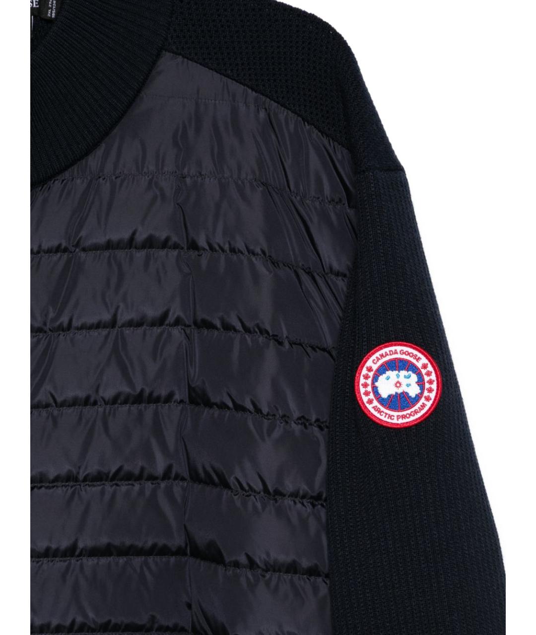 CANADA GOOSE Синяя шерстяная куртка, фото 3
