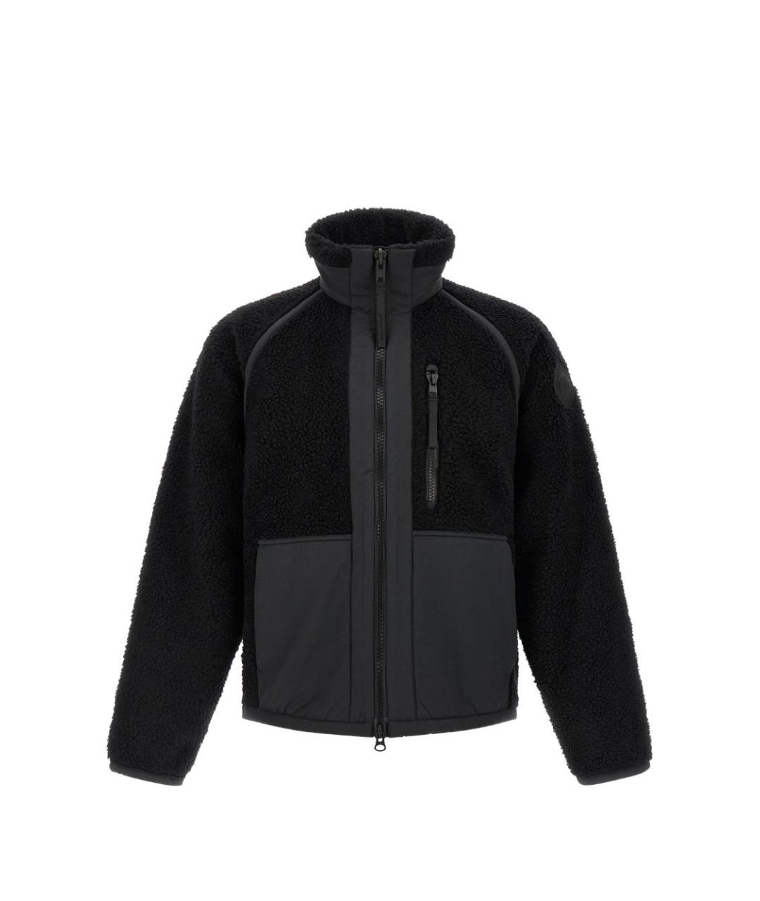 CANADA GOOSE Черная шерстяная куртка, фото 1
