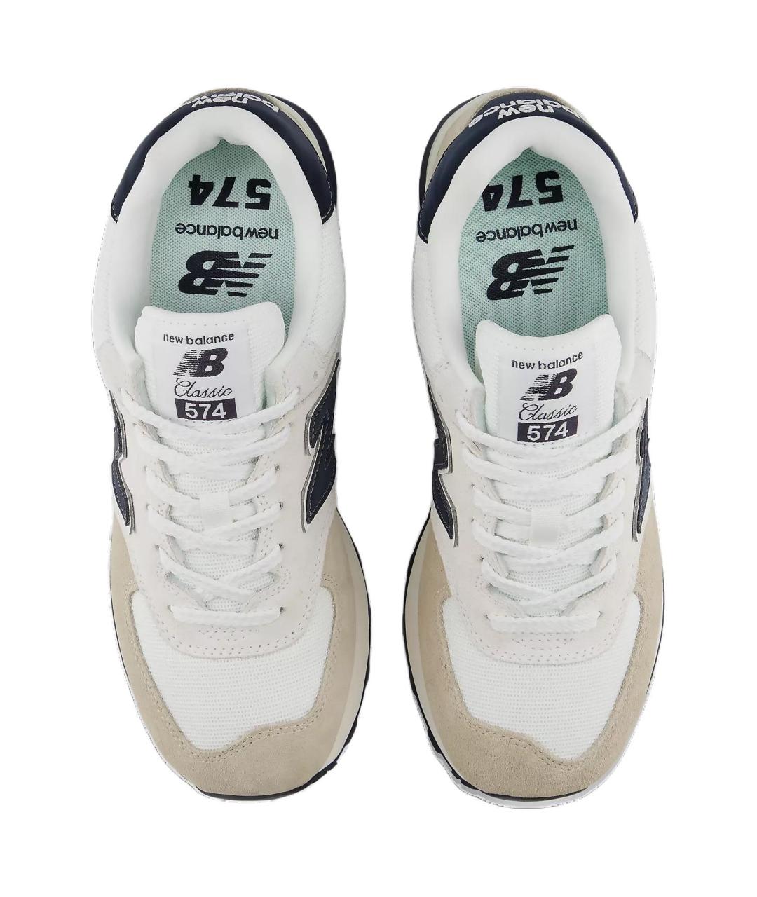 NEW BALANCE Бежевые низкие кроссовки / кеды, фото 3