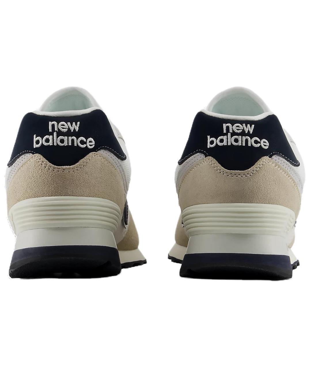 NEW BALANCE Бежевые низкие кроссовки / кеды, фото 4