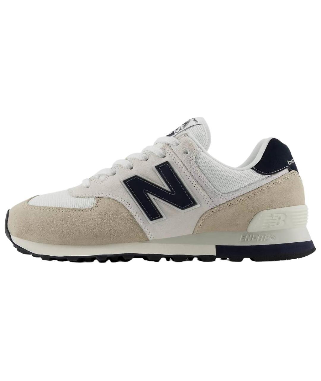NEW BALANCE Бежевые низкие кроссовки / кеды, фото 2