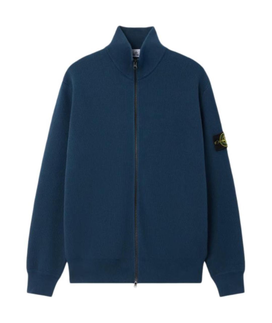 STONE ISLAND Синий джемпер / свитер, фото 1