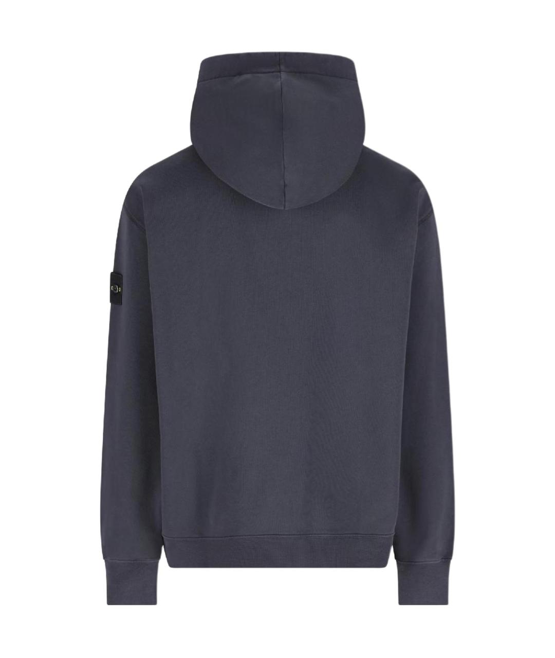 STONE ISLAND Темно-синяя куртка, фото 2
