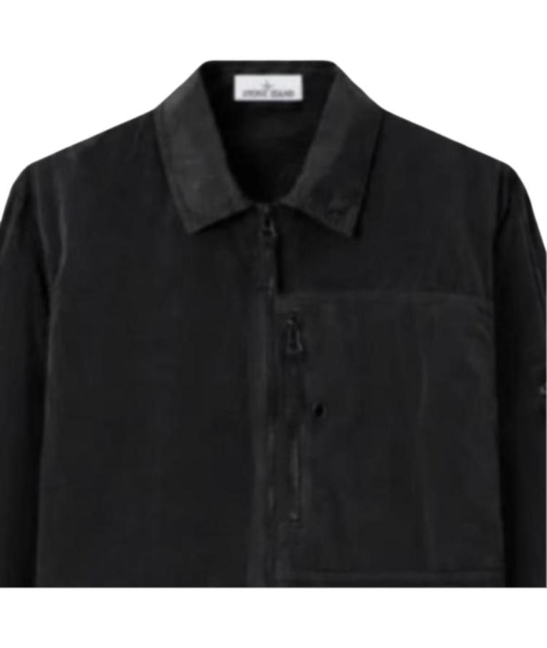 STONE ISLAND Черная куртка, фото 5