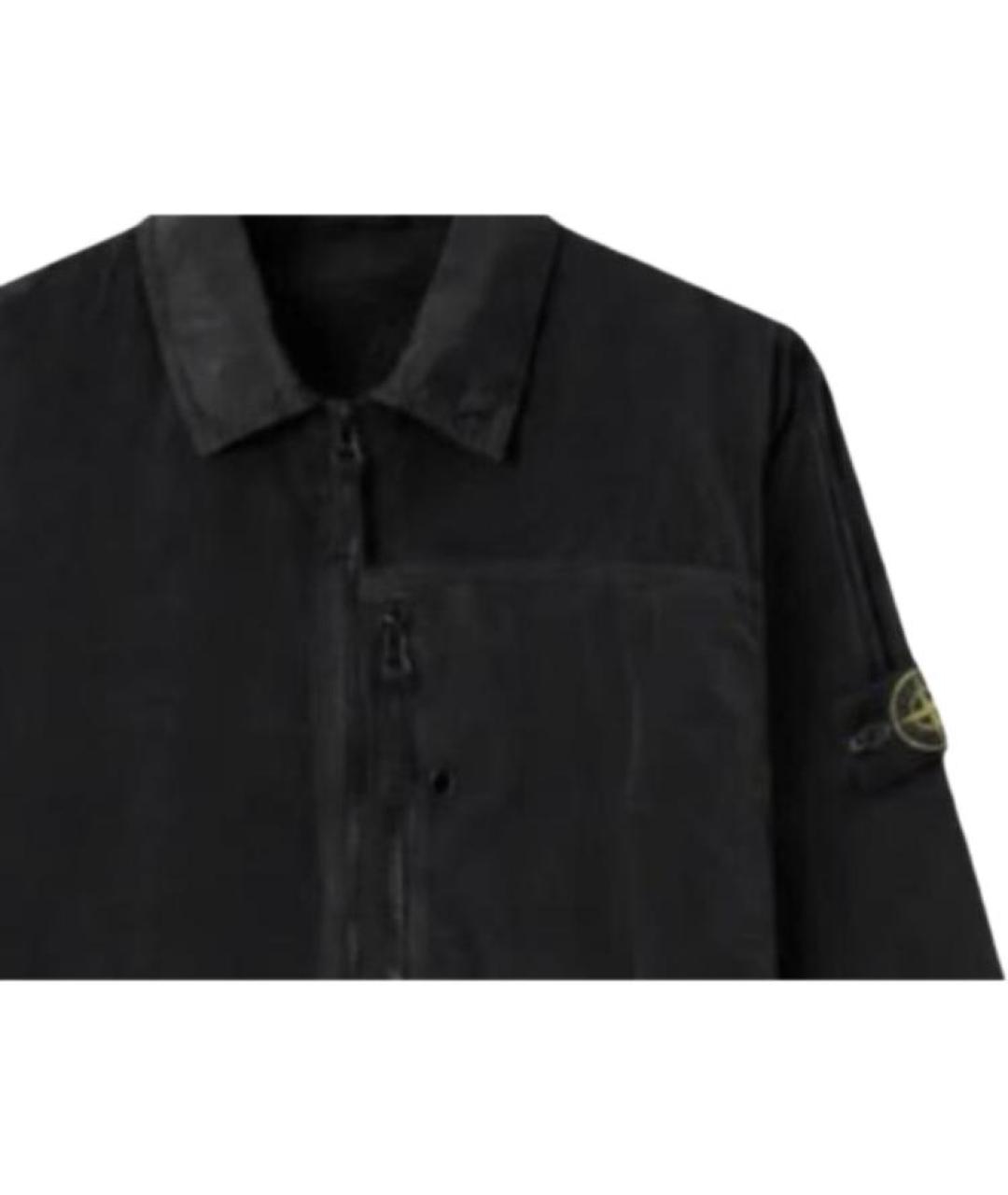 STONE ISLAND Черная куртка, фото 3