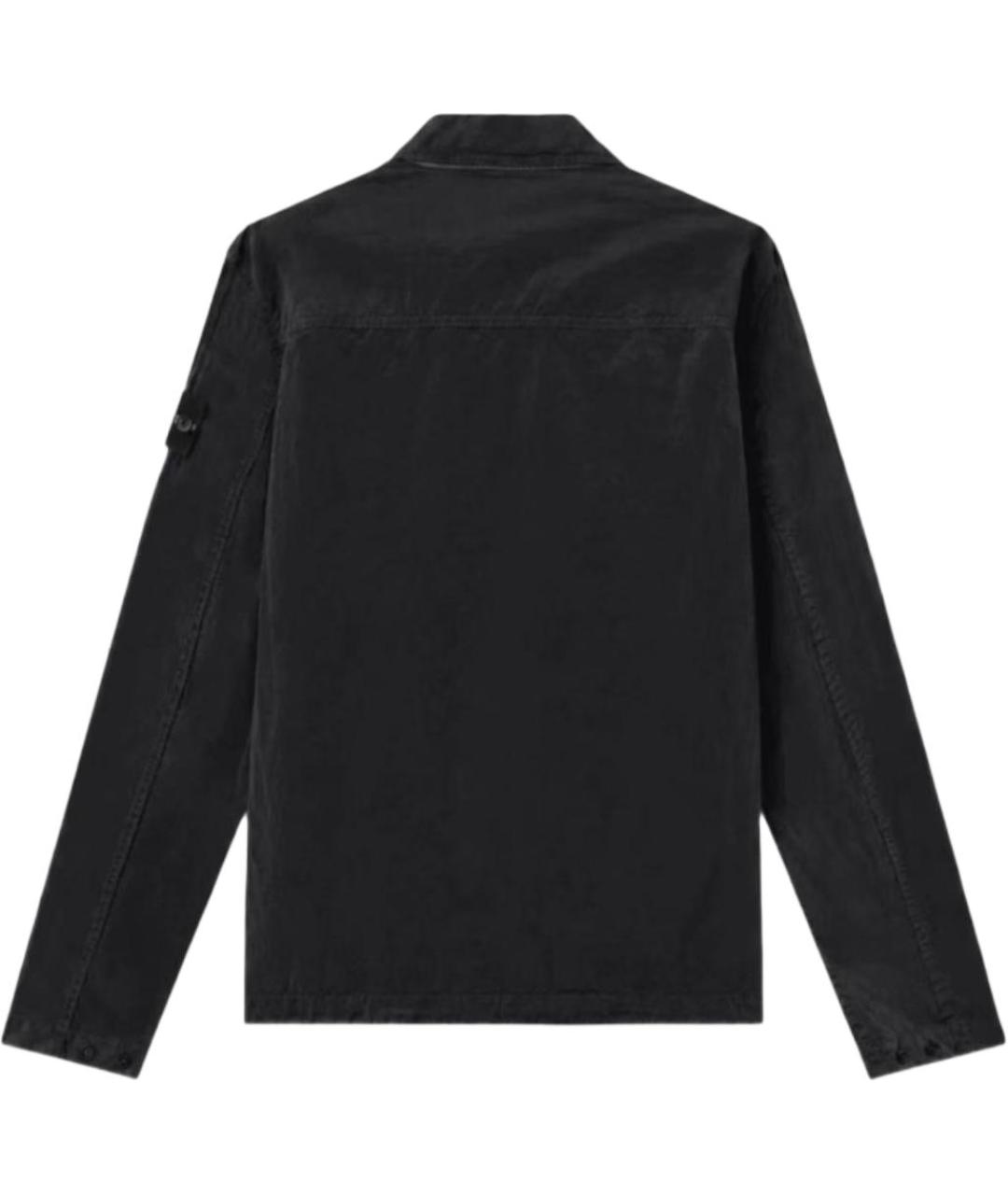 STONE ISLAND Черная куртка, фото 2