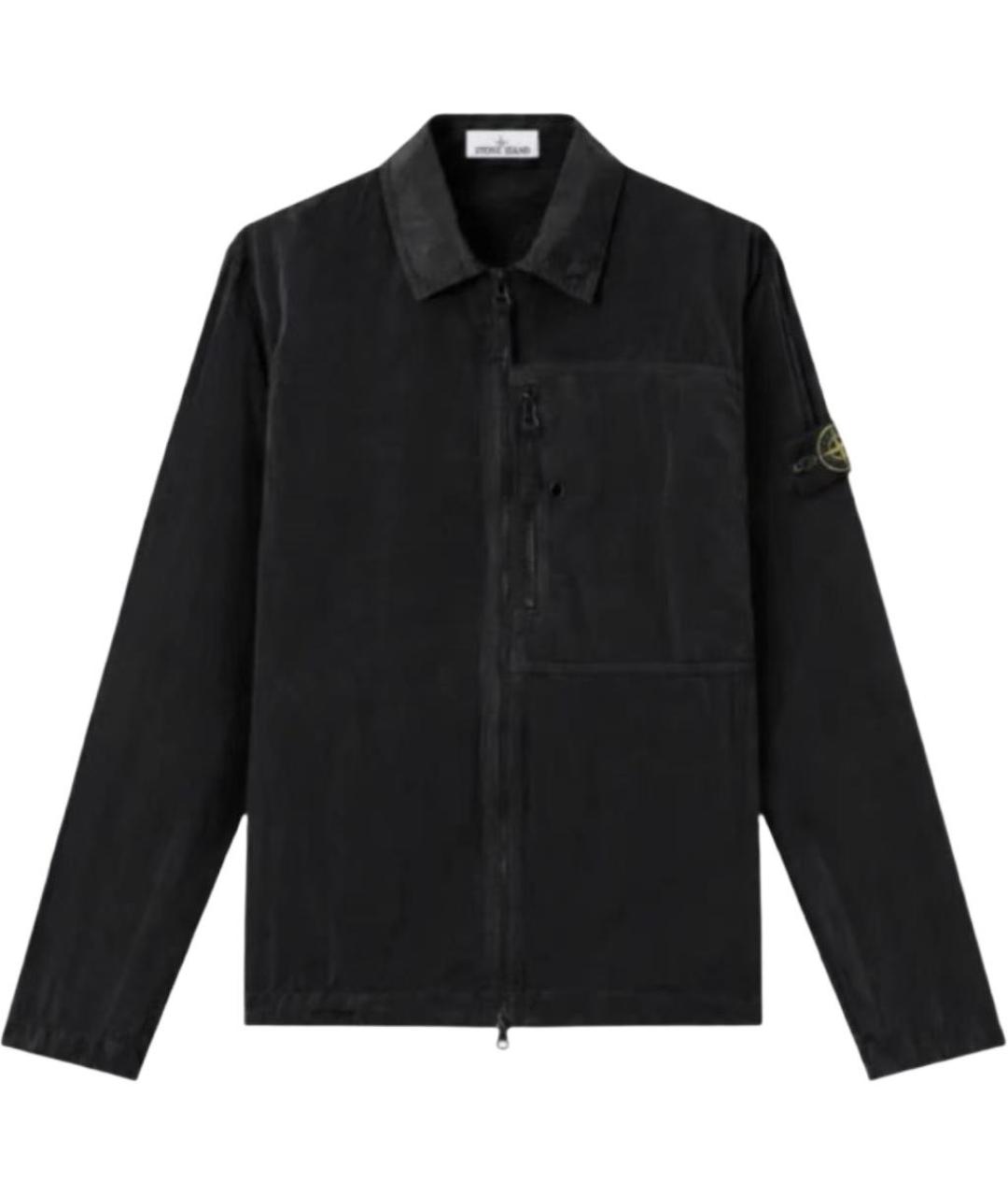 STONE ISLAND Черная куртка, фото 1