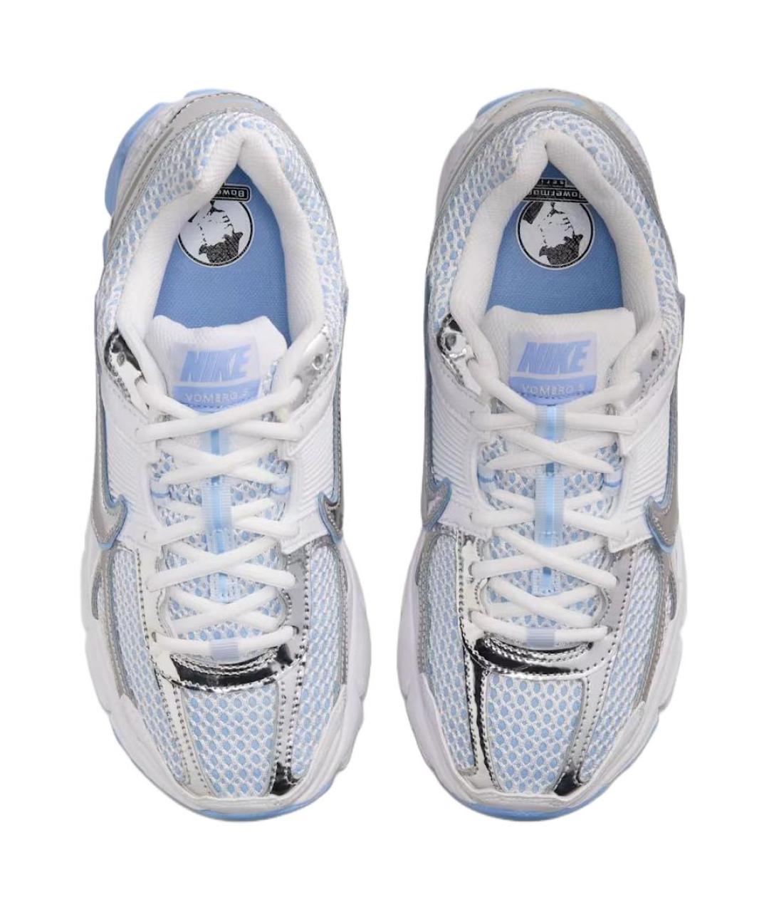 NIKE Белые кожаные кроссовки, фото 4